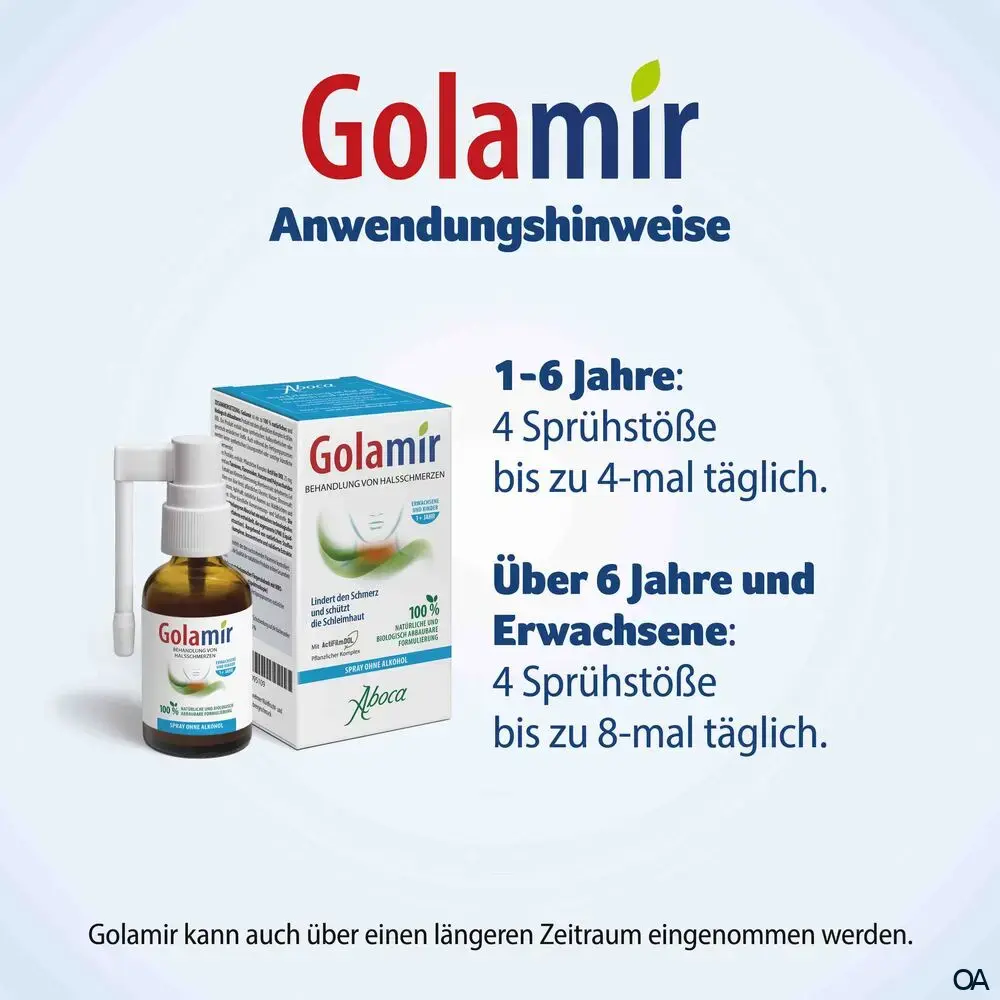 Aboca Golamir 2Act Spray (ohne Alkohol)