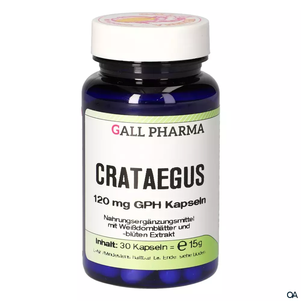 Gall Pharma Crataegus 120 mg Kapseln Gall Pharma Crataegus 120 mg Kapseln