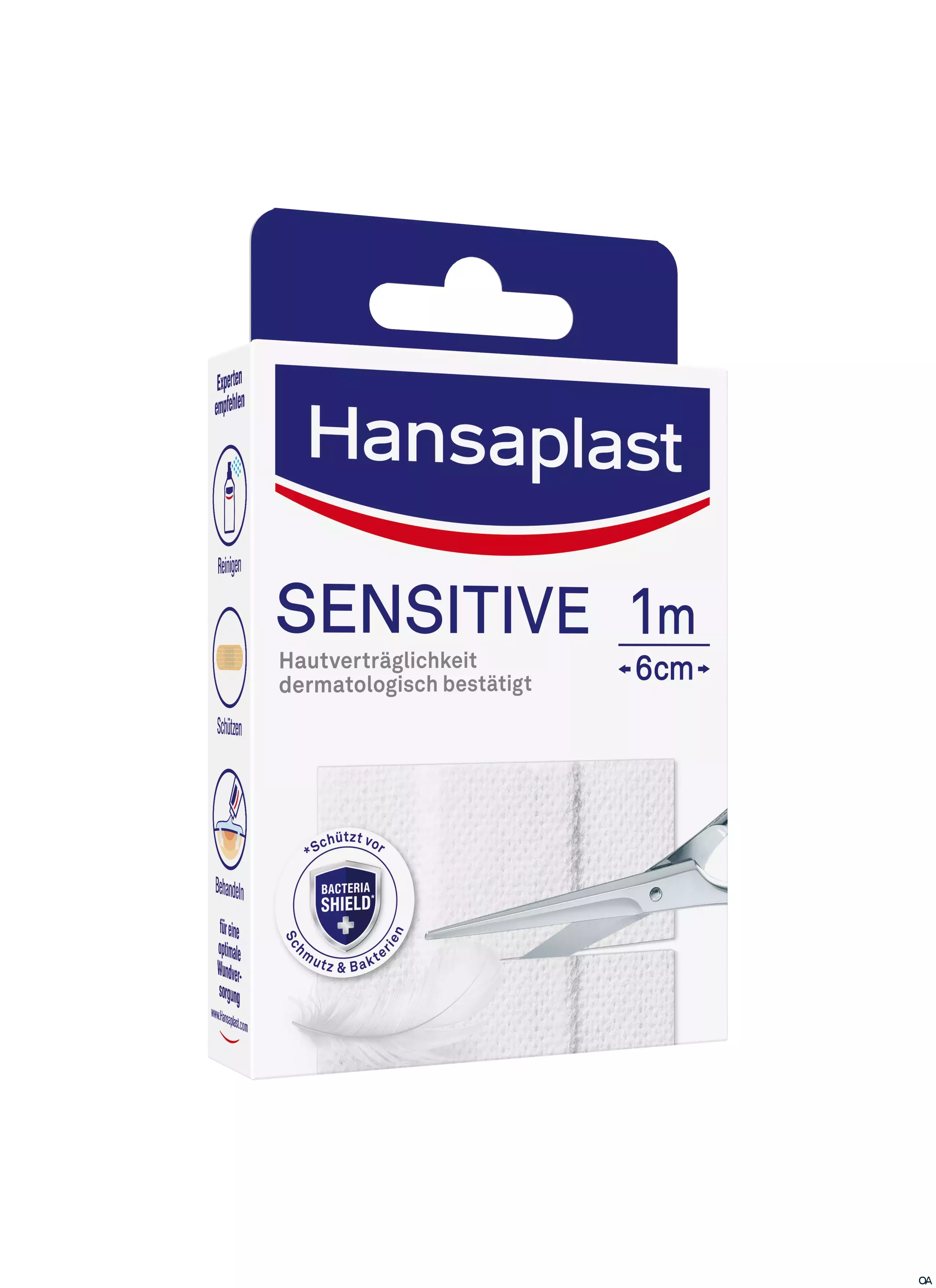 Hansaplast Sensitive Pflaster 6cm x 1m Hansaplast Sensitive Pflaster 6cm x 1m