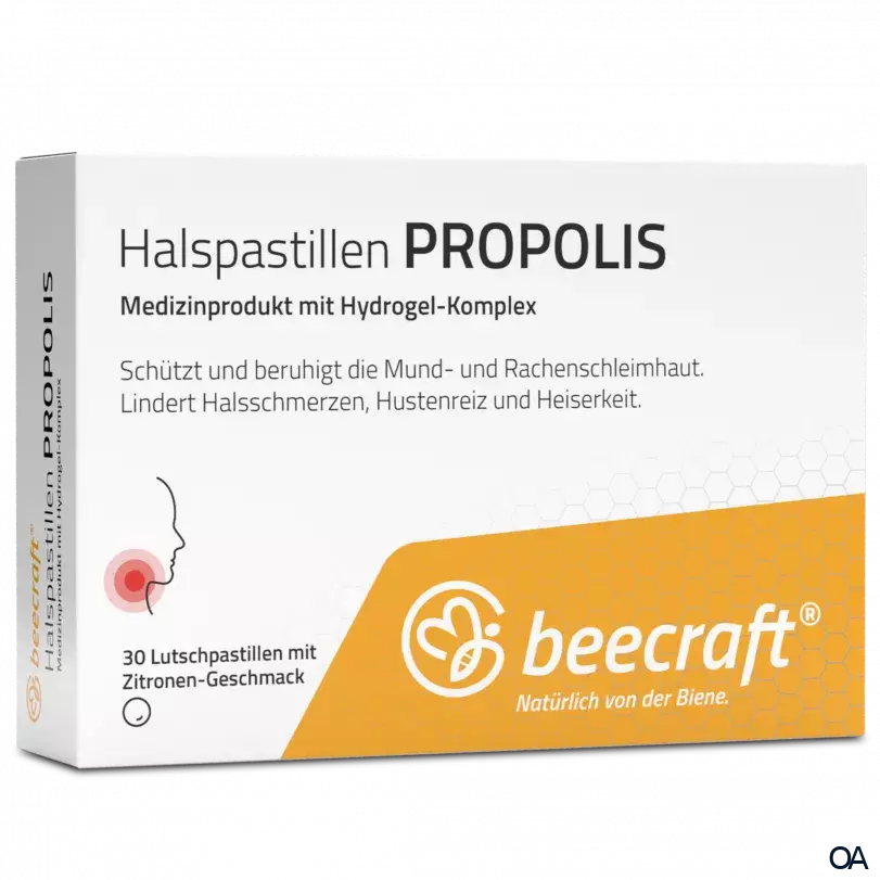 beecraft® Halspastillen Propolis beecraft® Halspastillen Propolis