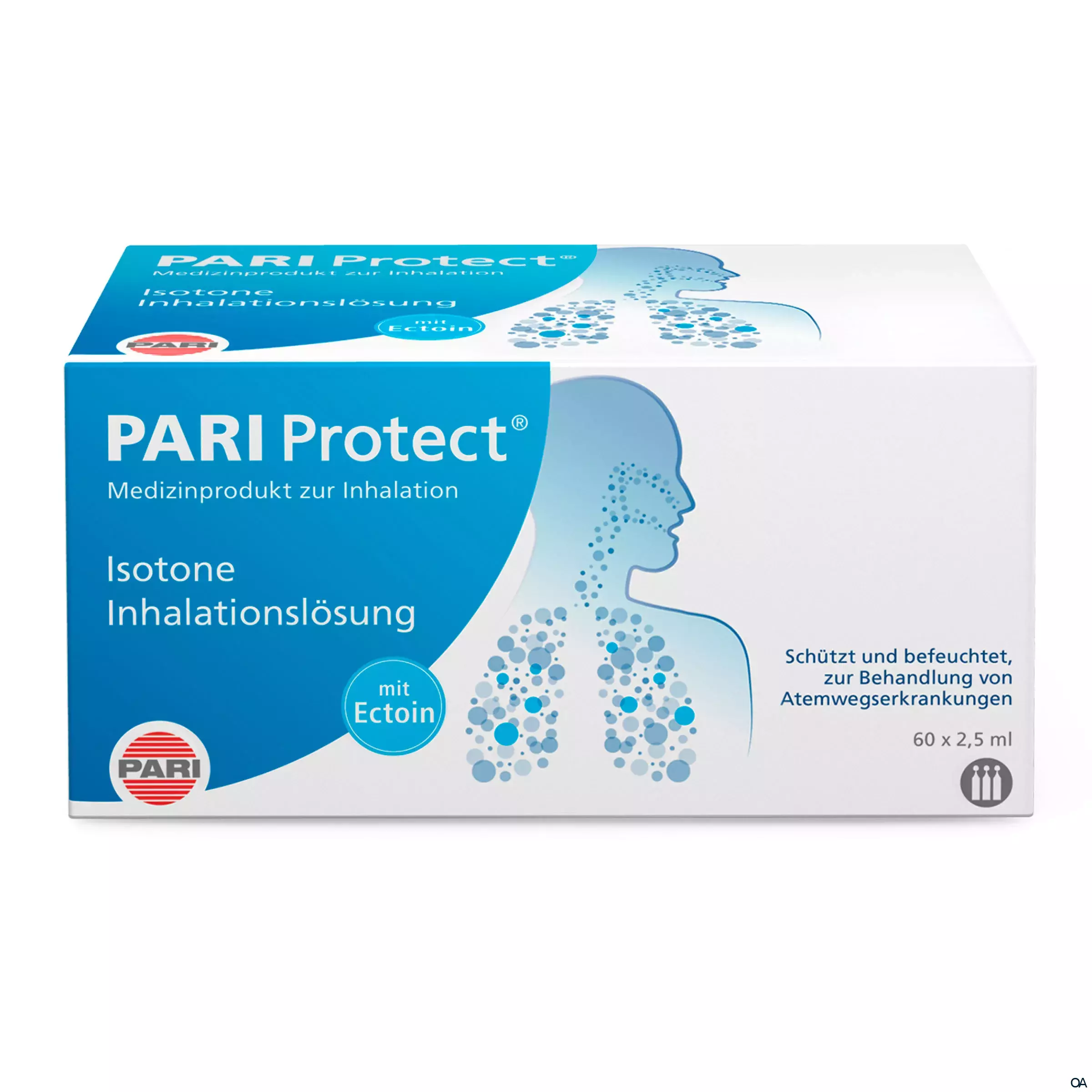 PARI ProtECT® Inhalationslösung 60 x 2,5 ml PARI ProtECT® Inhalationslösung 60 x 2,5 ml