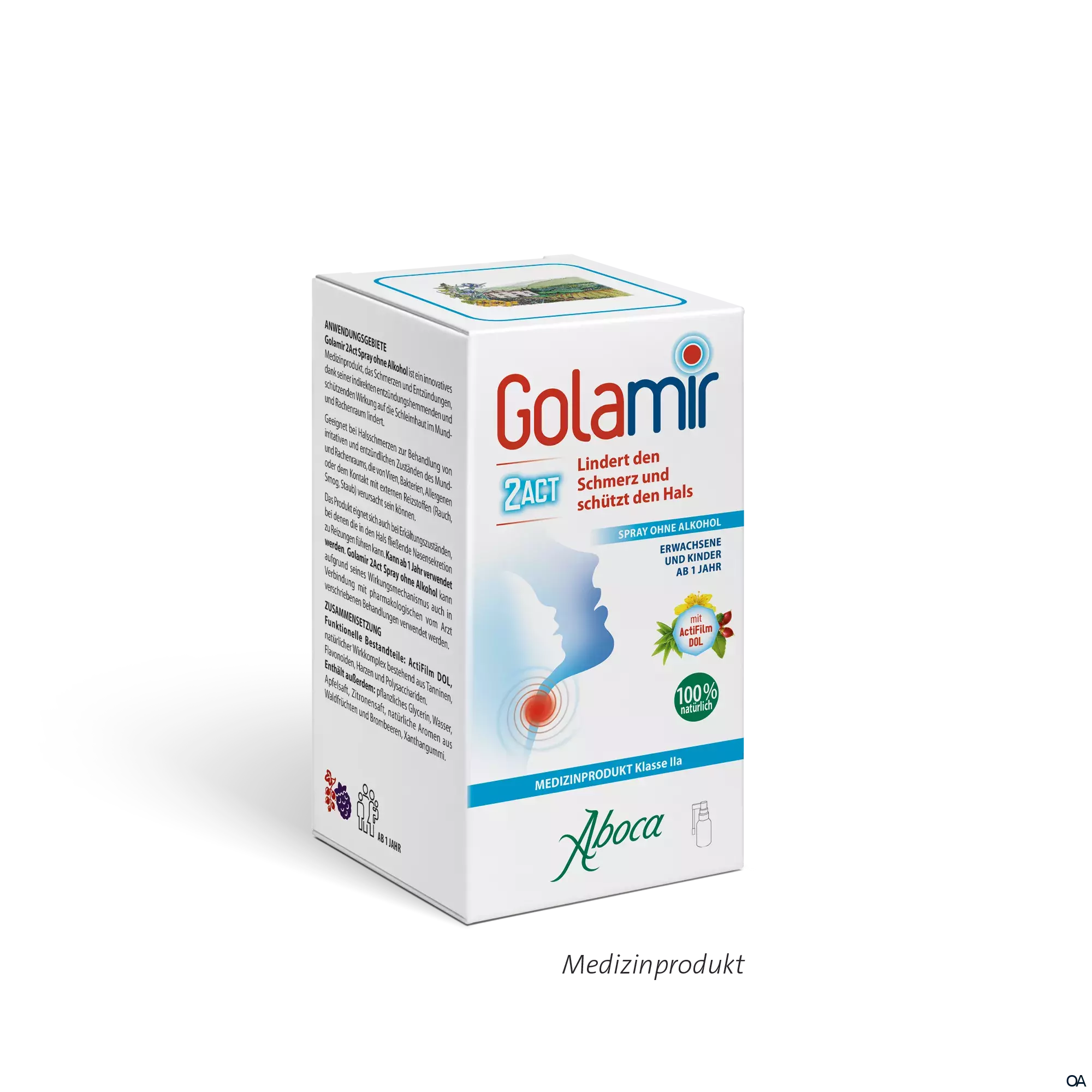 Aboca Golamir 2Act Spray (ohne Alkohol) Aboca Golamir 2Act Spray (ohne Alkohol)