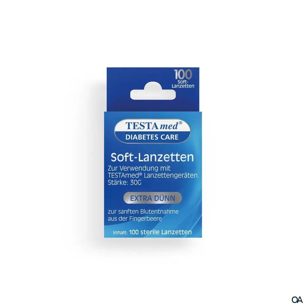 TESTAmed® DIABETES CARE GlucoCheck Advance Soft-Lanzetten