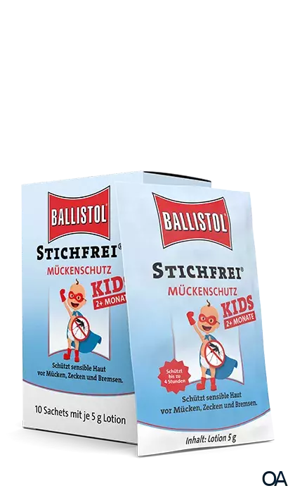 Ballistol Stichfrei Kids Mückenschutz Sachets