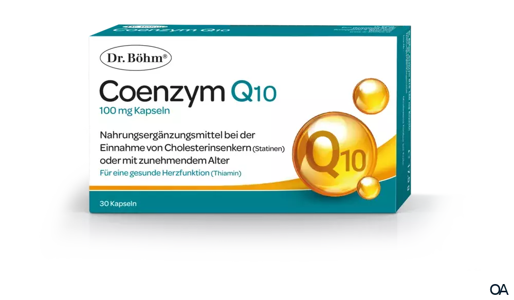 Dr. Böhm® Coenzym Q10 100 mg Kapseln Dr. Böhm® Coenzym Q10 100 mg Kapseln