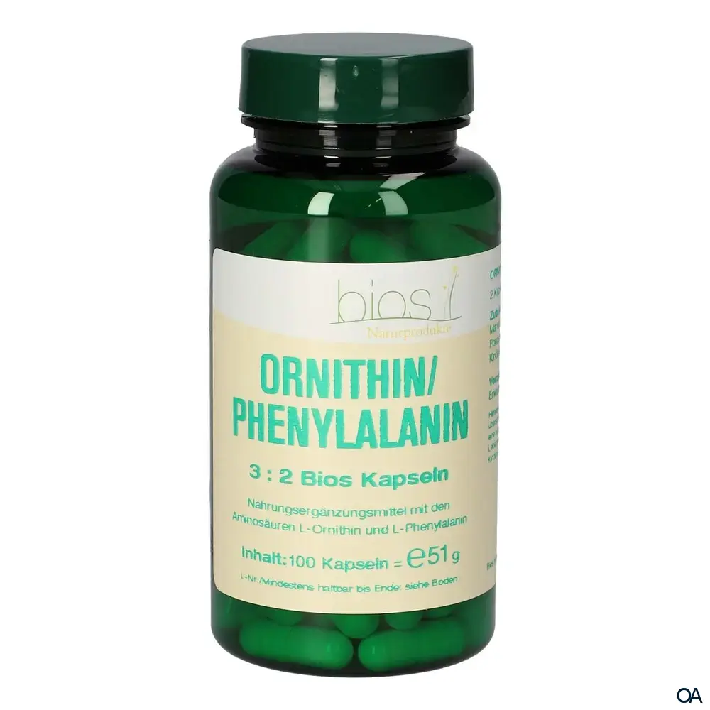 Bios Ornithin / Phenylalanin Kapseln