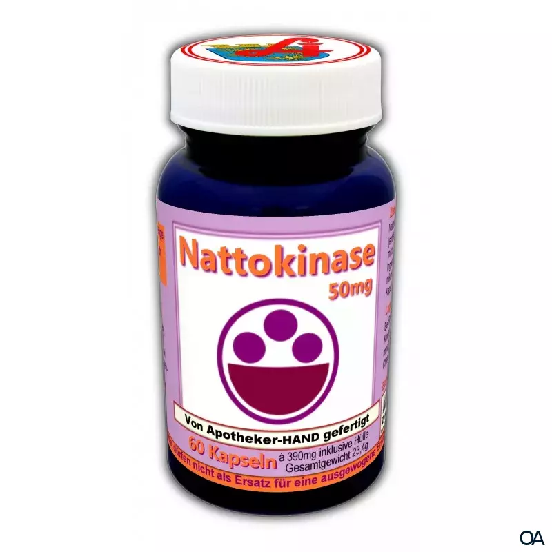 Nattokinase 50 mg Kapseln Nattokinase 50 mg Kapseln