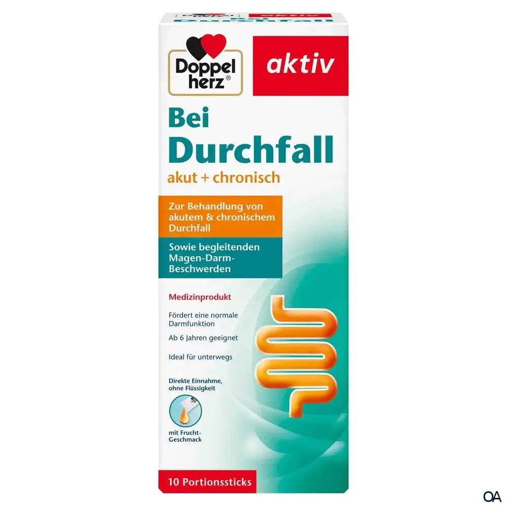 Doppelherz aktiv Bei Durchfall Portionssticks