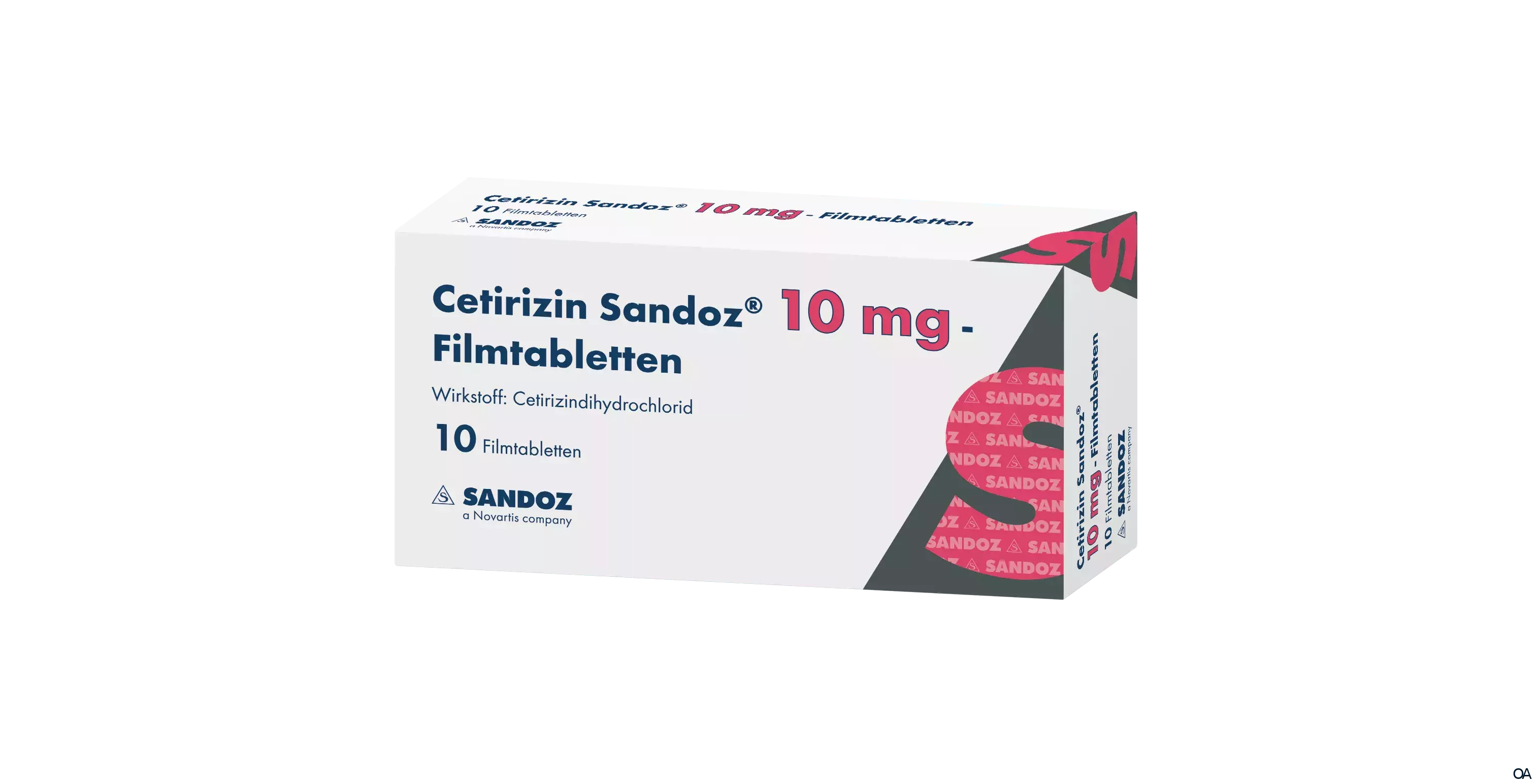 Cetirizin Sandoz 10 mg Filmtabletten Cetirizin Sandoz 10 mg Filmtabletten