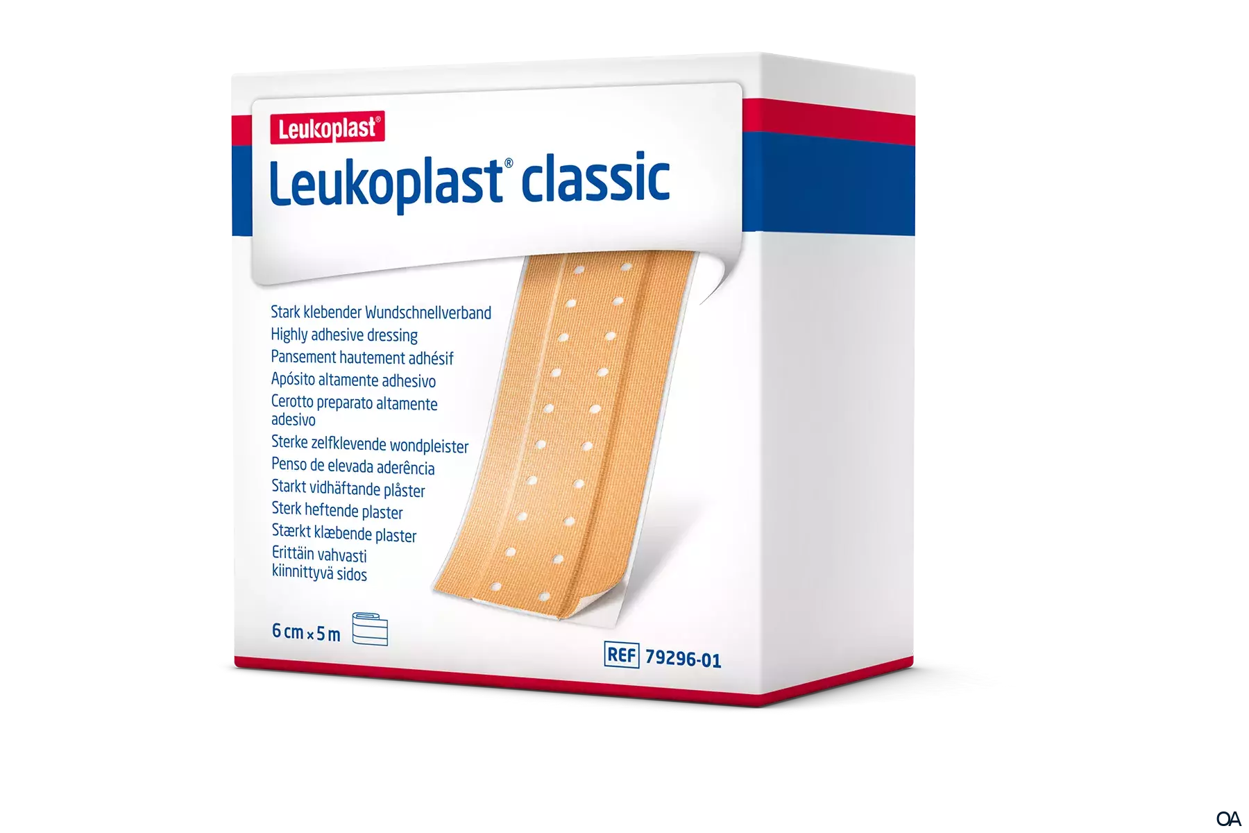 Leukoplast® Classic Wundschnellverband unsteril 6 cm x 5 m