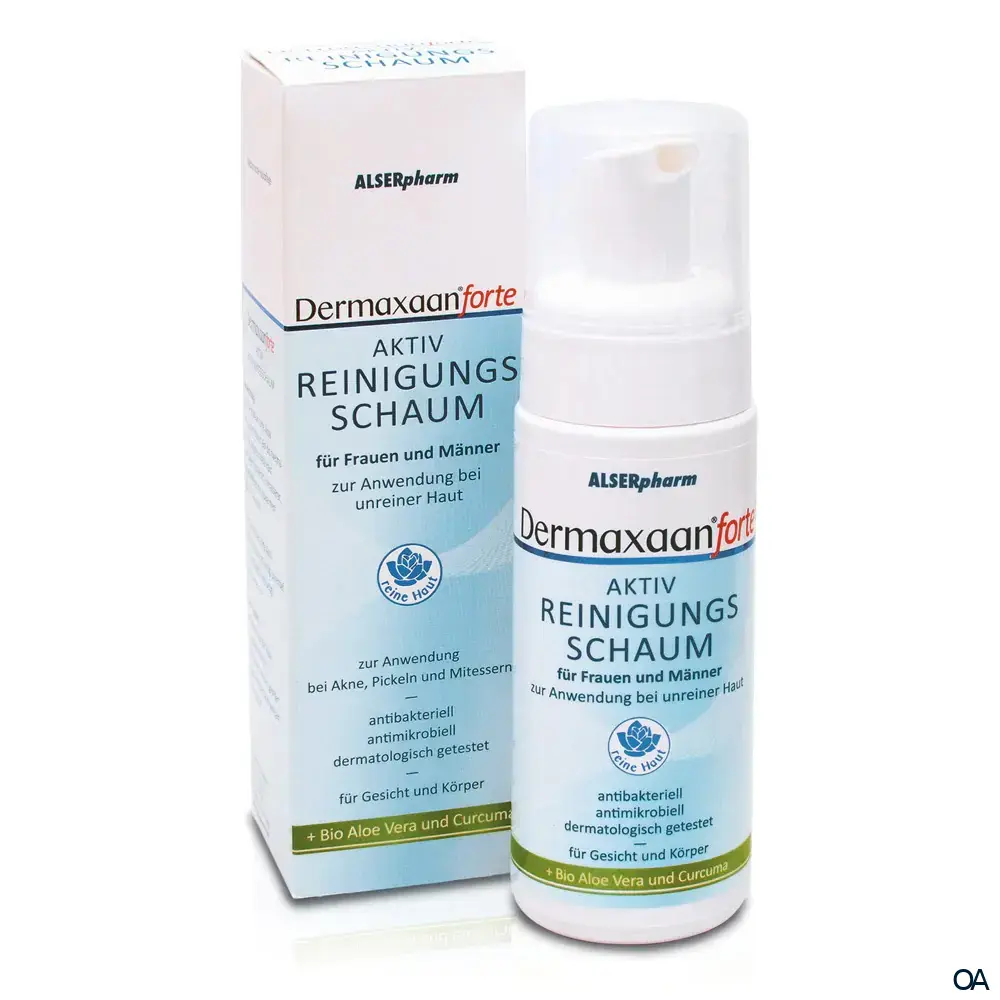 Dermaxaan forte® Aktiv Reinigungsschaum Dermaxaan forte® Aktiv Reinigungsschaum