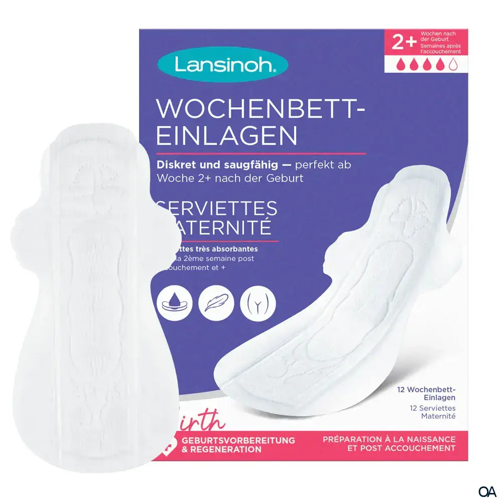 Lansinoh® Wochenbett-Einlagen (Woche 2+) M Lansinoh® Wochenbett-Einlagen (Woche 2+) M