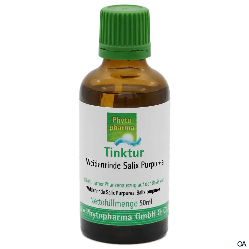 Phytopharma Weidenrinde - Salix purpurea Tinktur Tropfen